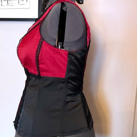 🔥Vintage TRIPP nyc Black and Red Corset - Picture 4 of 11